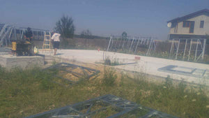 Foundation Pouring for a 174 sqm Metal Model House thumbnail