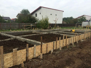 Construction of a Foundation for a 294 sqm House Project on a Metal Structure thumbnail