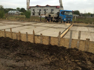 Construction of a Foundation for a 294 sqm House Project on a Metal Structure thumbnail