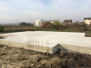 Construction of a Foundation for a 294 sqm House Project on a Metal Structure thumbnail