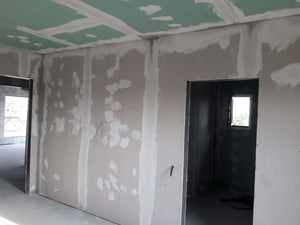 Applying Fine Wall Putty Finish to Interior Walls of a 190 sqm House Construction thumbnail