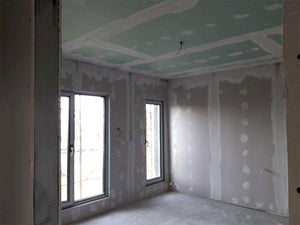 Applying Fine Wall Putty Finish to Interior Walls of a 190 sqm House Construction thumbnail