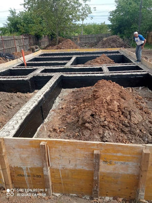 Interior Waterproofing of Single-Story Metal House Foundation Beams thumbnail