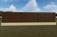 Wood House Fence With Steel Posts And Concrete Base GA03 - fence model image 2