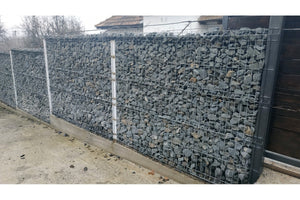 Galvanized Welded Mesh Gabion House Fence Model GA13 - fence model image 10 thumbnail