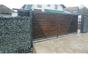 Galvanized Welded Mesh Gabion House Fence Model GA13 - fence model image 13 thumbnail