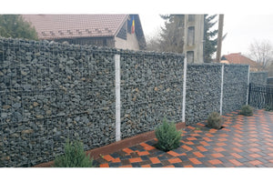 Galvanized Welded Mesh Gabion House Fence Model GA13 - fence model image 4 thumbnail