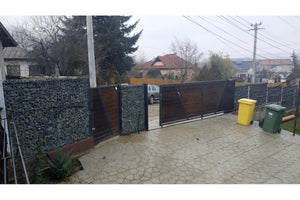 Galvanized Welded Mesh Gabion House Fence Model GA13 - fence model image 5 thumbnail