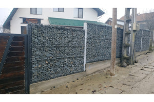 Galvanized Welded Mesh Gabion House Fence Model GA13 - fence model image 7 thumbnail