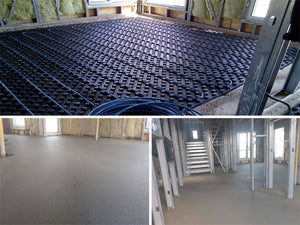 Underfloor Heating and Pouring of Self-Leveling Screeds for a 190 sqm House Project thumbnail