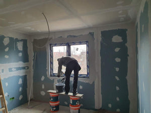 Interior Closures with Drywall, Chiseling, and Plastering for Single-Story and Two-Story House thumbnail