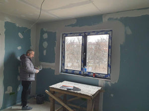 Interior Closures with Drywall, Chiseling, and Plastering for Single-Story and Two-Story House thumbnail