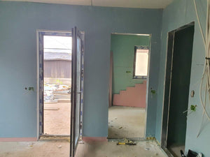 Interior Closures with Drywall, Chiseling, and Plastering for Single-Story and Two-Story House thumbnail