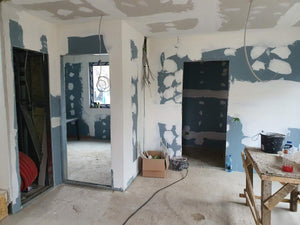 Interior Closures with Drywall, Chiseling, and Plastering for Single-Story and Two-Story House thumbnail
