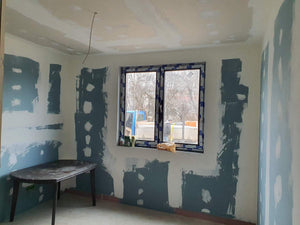 Interior Closures with Drywall, Chiseling, and Plastering for Single-Story and Two-Story House thumbnail