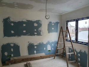 Interior Closures with Drywall, Chiseling, and Plastering for Single-Story and Two-Story House thumbnail