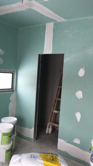 Interior Closures with Drywall, Chiseling, and Plastering for Single-Story and Two-Story House thumbnail