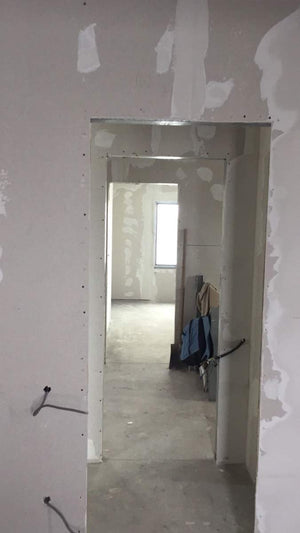Interior Closures with Drywall, Chiseling, and Plastering for Single-Story and Two-Story House thumbnail