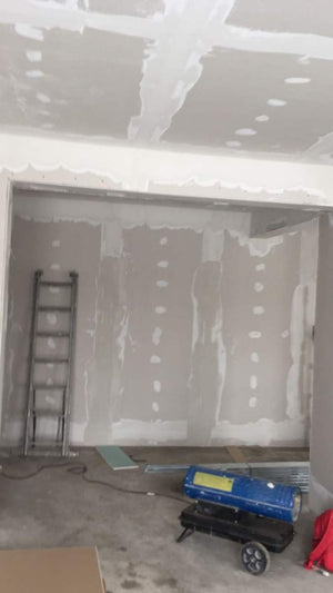 Interior Closures with Drywall, Chiseling, and Plastering for Single-Story and Two-Story House thumbnail