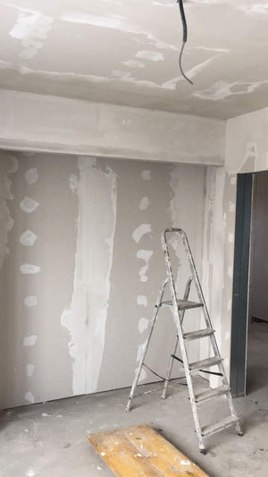 Interior Closures with Drywall, Chiseling, and Plastering for Single-Story and Two-Story House thumbnail