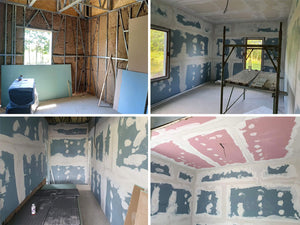 Interior Closures with Special Drywall for Gold-Structured House Construction thumbnail