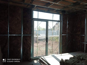 Interior Wall Closures for a 2-Story House with Mineral Wool Insulation thumbnail