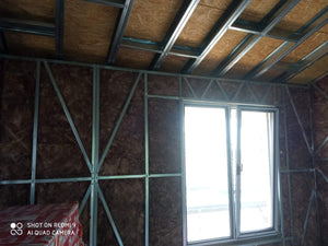 Interior Wall Closures for a 2-Story House with Mineral Wool Insulation thumbnail