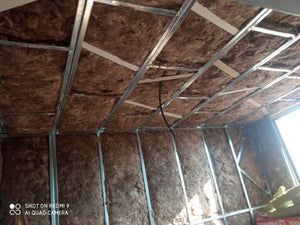 Interior Wall Closures for a 2-Story House with Mineral Wool Insulation thumbnail