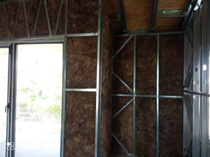 Interior Wall Closures for a 2-Story House with Mineral Wool Insulation thumbnail