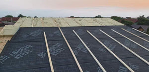 Roof Insulation with Mineral Wool and Installation of Metal Tiles thumbnail
