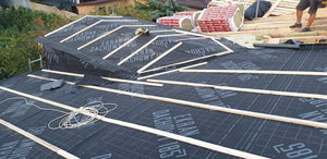 Roof Insulation with Mineral Wool and Installation of Metal Tiles thumbnail