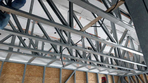 Roof Insulation for a Metal Structure House thumbnail
