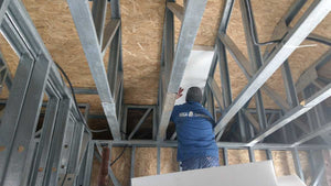 Roof Insulation for a Metal Structure House thumbnail