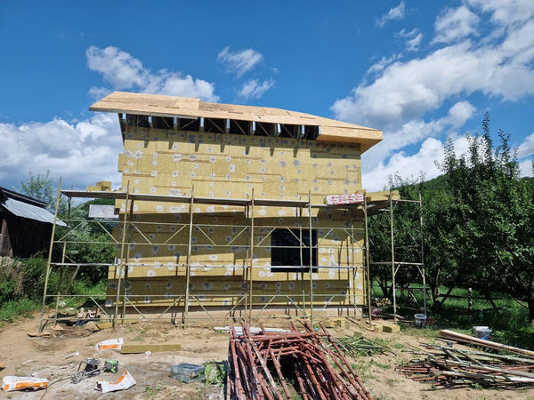 Lucrari de termoizolare exterioara casa P+1 in Arges