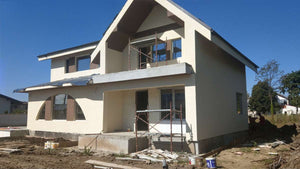 Lucrari exterioare casa P+1E in Saftica Ilfov thumbnail