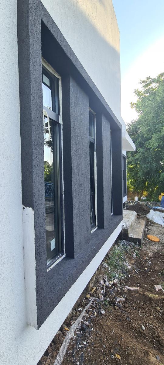 Lucrari inchideri exterioare casa parter cu finisaje moderne in Snagov