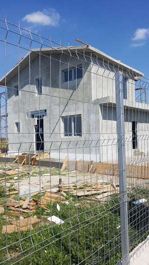 Spackling for the Facade of a Metal House Project in Domnesti thumbnail