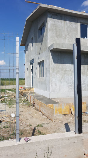 Spackling for the Facade of a Metal House Project in Domnesti thumbnail