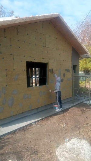 Spackling and Installation of Roof for a Single-Story 84 sqm Metal House thumbnail