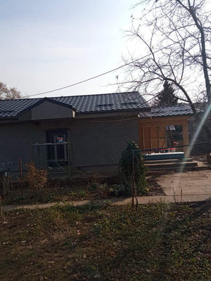 Spackling and Installation of Roof for a Single-Story 84 sqm Metal House thumbnail