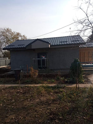 Spackling and Installation of Roof for a Single-Story 84 sqm Metal House thumbnail