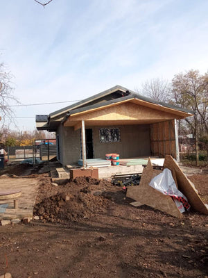 Spackling and Installation of Roof for a Single-Story 84 sqm Metal House thumbnail