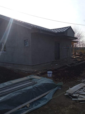 Spackling and Installation of Roof for a Single-Story 84 sqm Metal House thumbnail