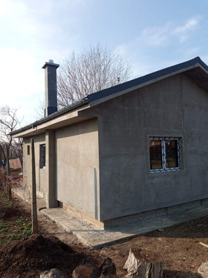 Spackling and Installation of Roof for a Single-Story 84 sqm Metal House thumbnail
