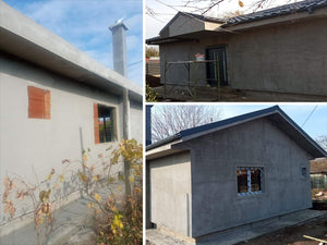 Spackling and Installation of Roof for a Single-Story 84 sqm Metal House thumbnail