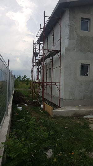 Spackling for the Facade of a Metal House Project in Domnesti thumbnail
