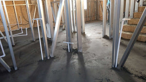 House Model in the Stage of Helicopter-Screeded 100mm Floors thumbnail