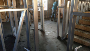 House Model in the Stage of Helicopter-Screeded 100mm Floors thumbnail