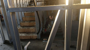 House Model in the Stage of Helicopter-Screeded 100mm Floors thumbnail