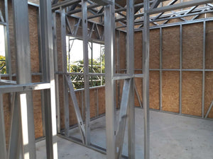 House Model in the Stage of Helicopter-Screeded 100mm Floors thumbnail